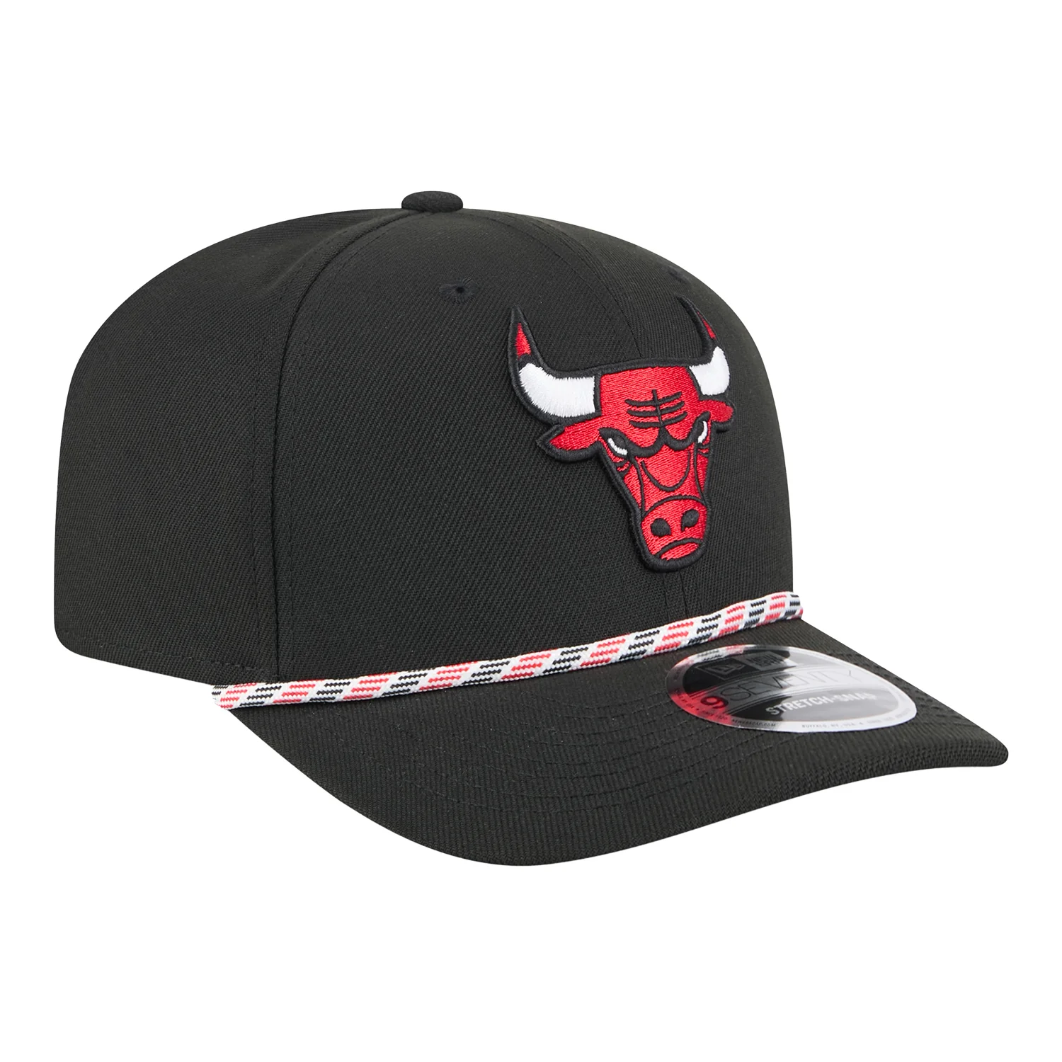 Chicago Bulls New Era 970 Stretch Snapback Multi Rope Hat
