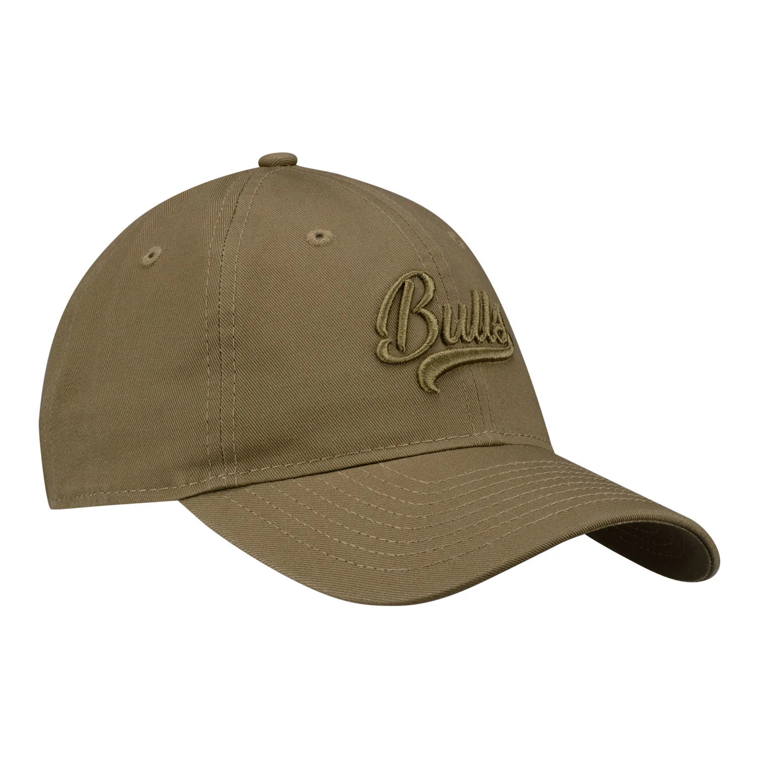 Ladies Chicago Bulls New Era Tonal Script 920 Khaki Hat