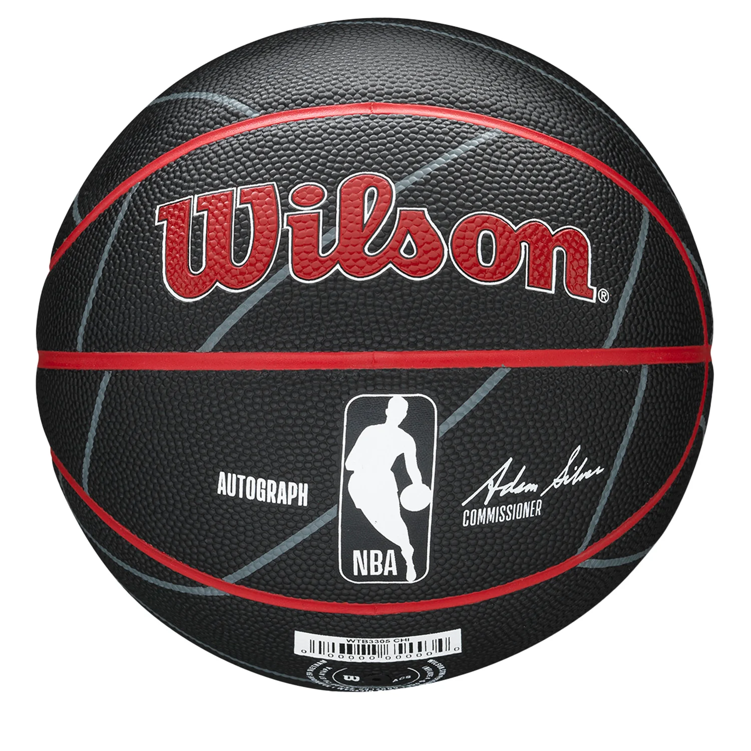 Chicago Bulls Team Autograph Mini Basketball