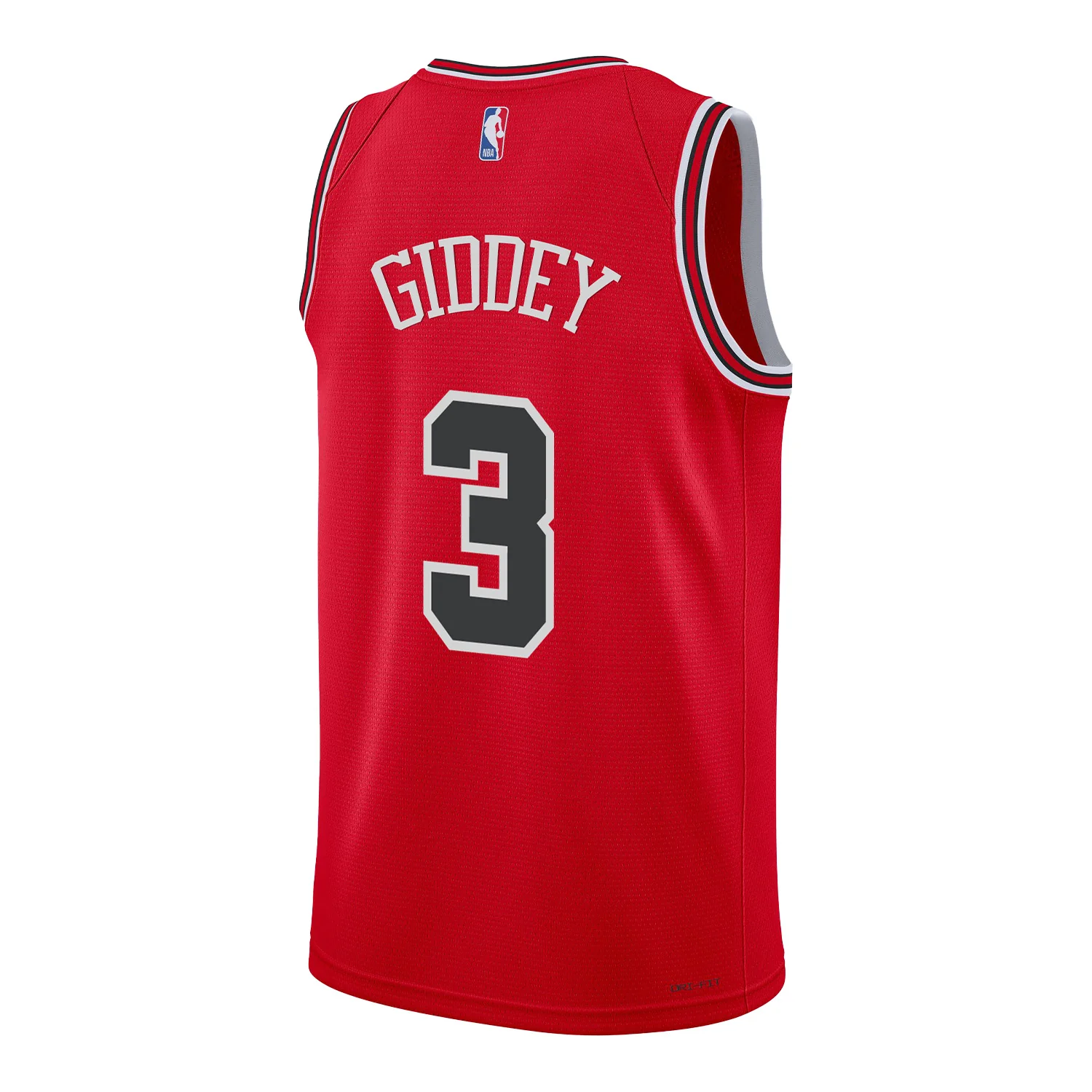 Youth Chicago Bulls Josh Giddey Nike Icon Swingman Jersey