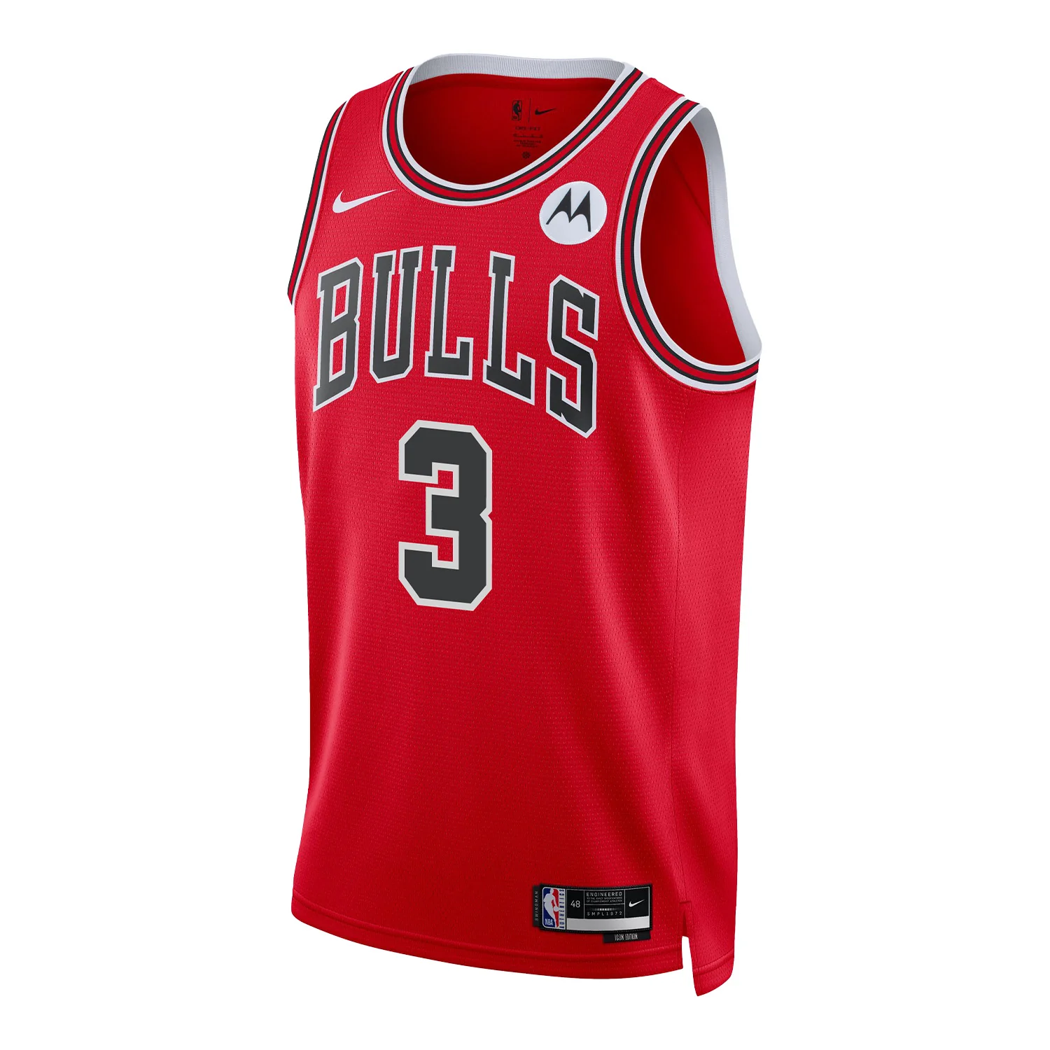 Youth Chicago Bulls Josh Giddey Nike Icon Swingman Jersey