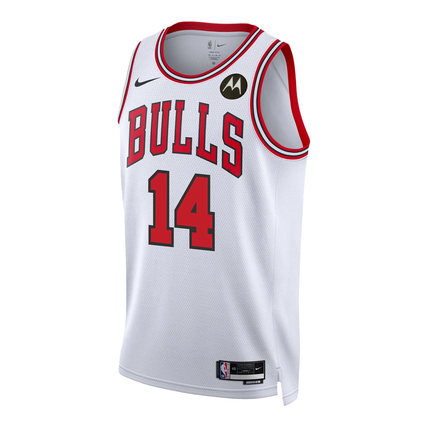 Youth Chicago Bulls Matas Buzelis Nike Association Swingman Jersey