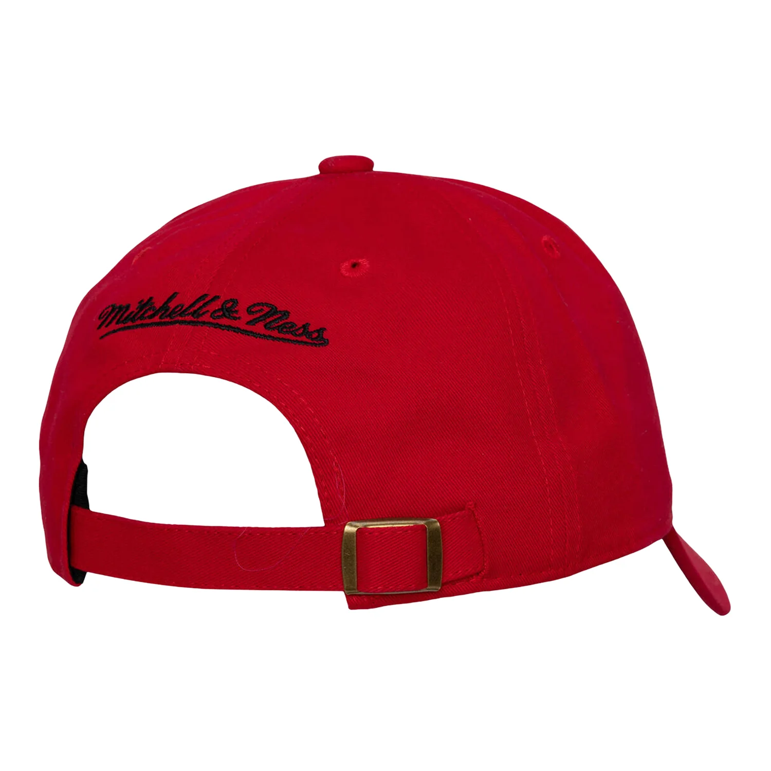 Ladies Chicago Bulls Mitchell & Ness Poplin Script Adjustable Hat
