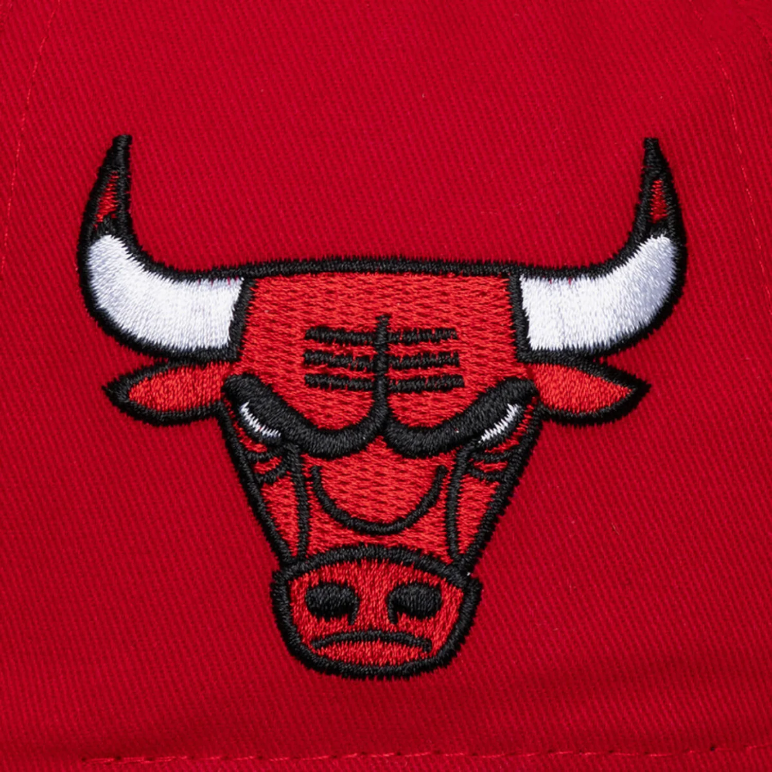 Ladies Chicago Bulls Mitchell & Ness Poplin Script Adjustable Hat