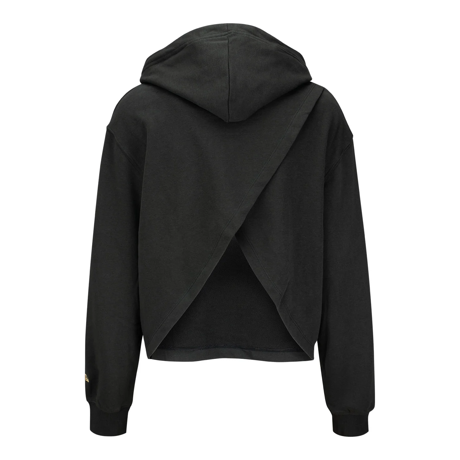 Ladies Chicago Bulls New Era Glam Applique Hooded Sweatshirt