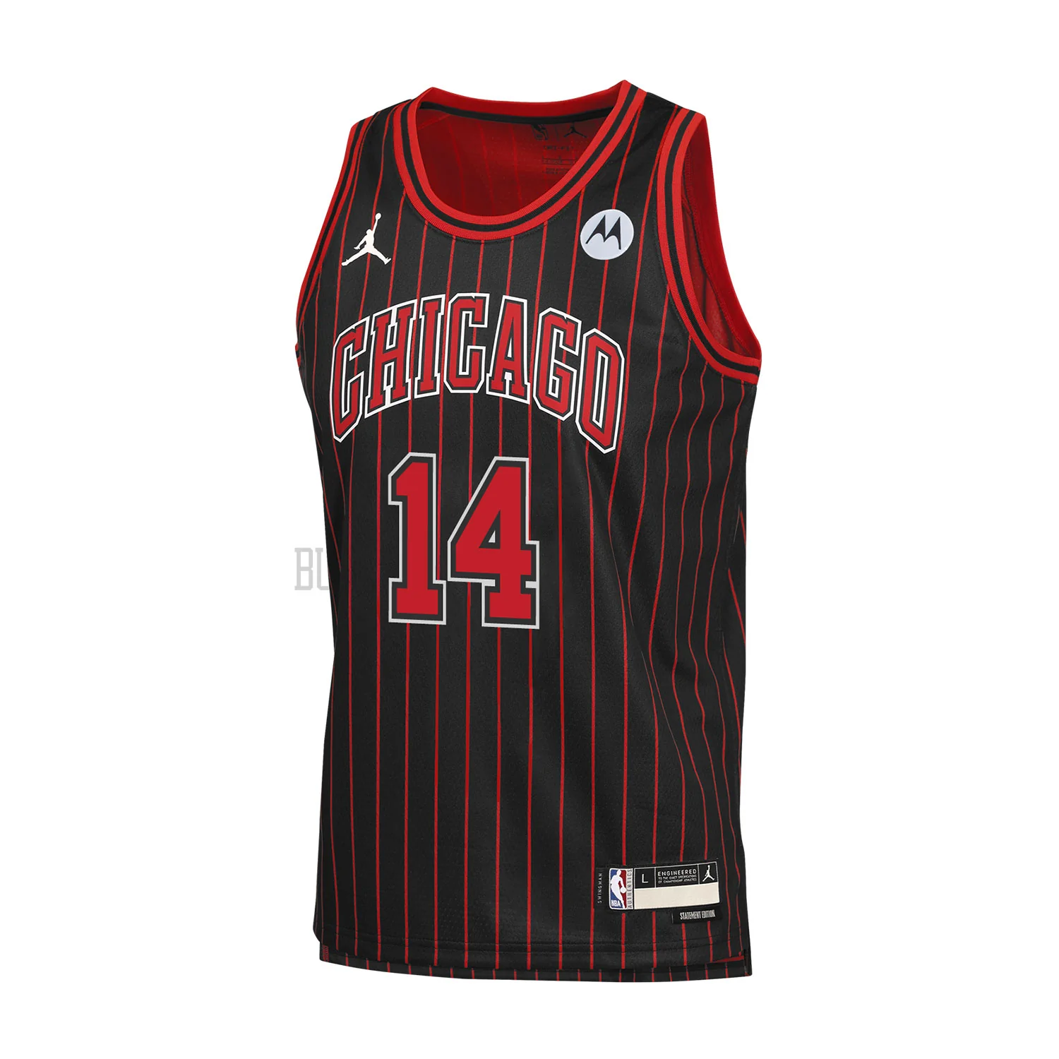 Youth Chicago Bulls Matas Buzelis Nike Statement Swingman Jersey - 2025-26