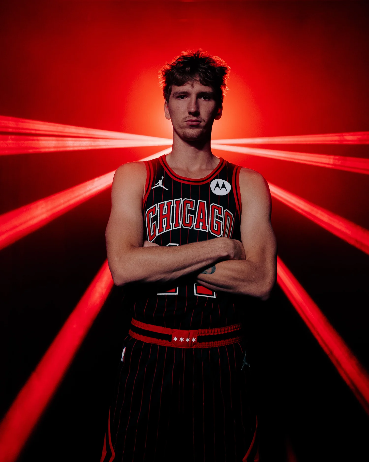 Youth Chicago Bulls Matas Buzelis Nike Statement Swingman Jersey - 2025-26