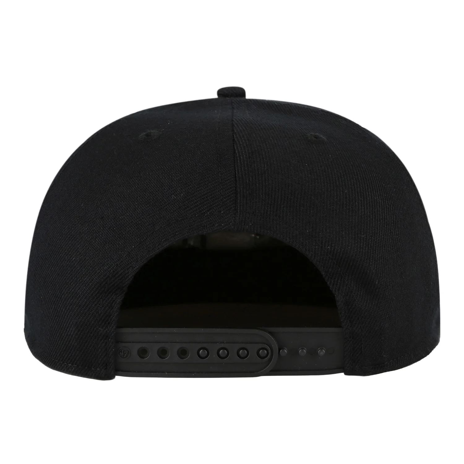 Chicago Bulls 47 Brand Contemporary Captain Relaxed Black Tonal Snapback