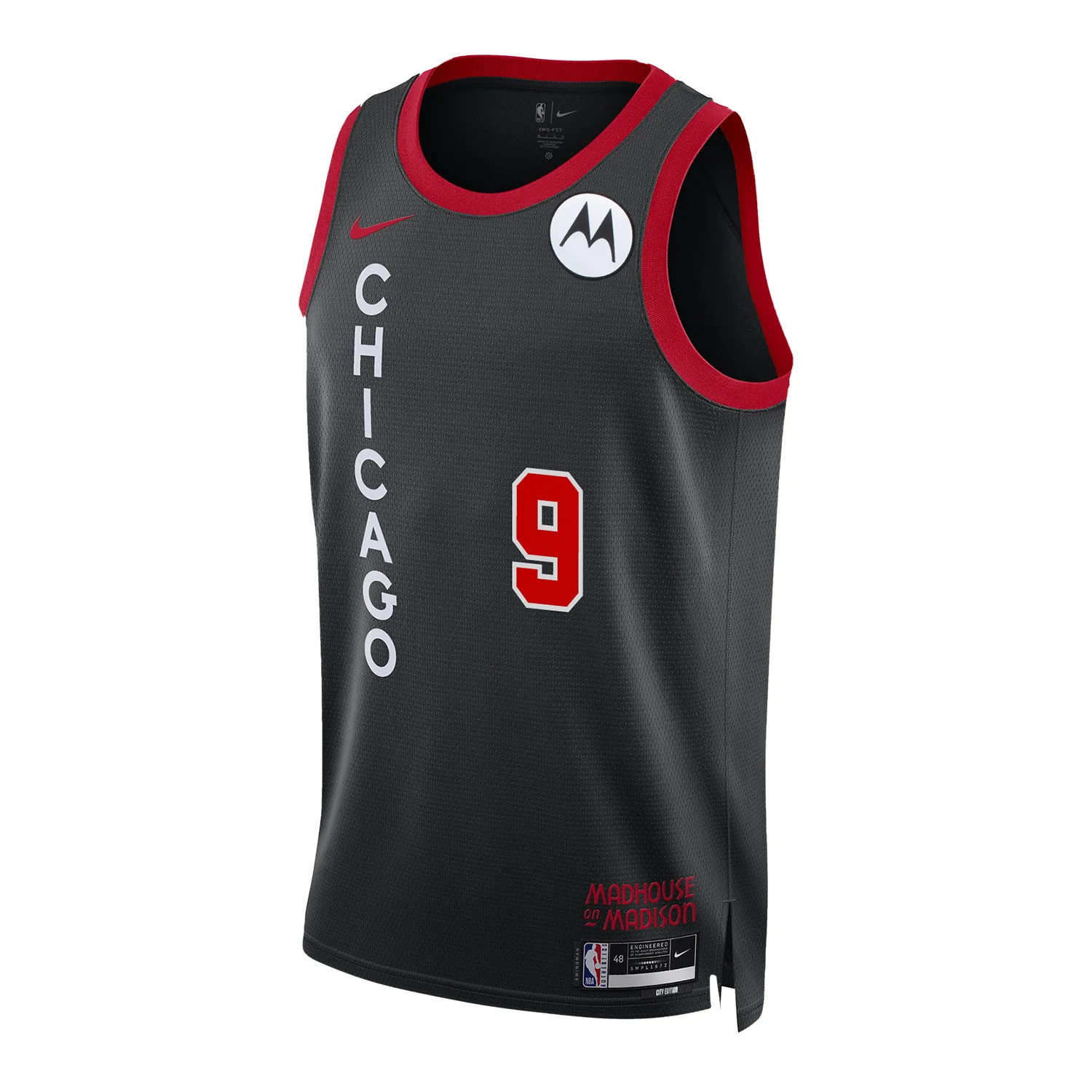 2023-24 CHICAGO BULLS NIKOLA VUČEVIĆ CITY EDITION YOUTH JERSEY