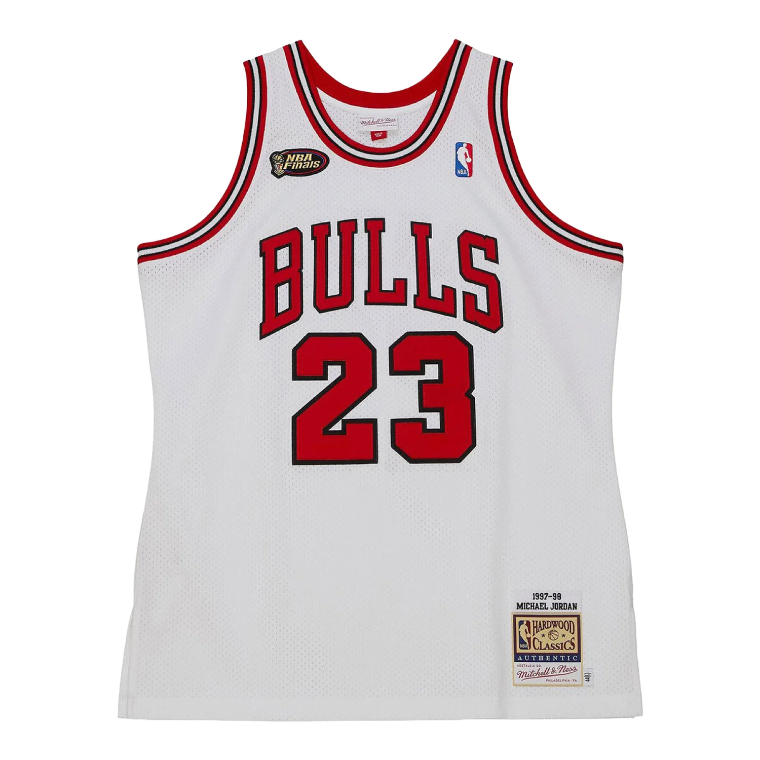 Chicago Bulls Authentic Mitchell & Ness Michael Jordan 1997 Home Finals Jersey