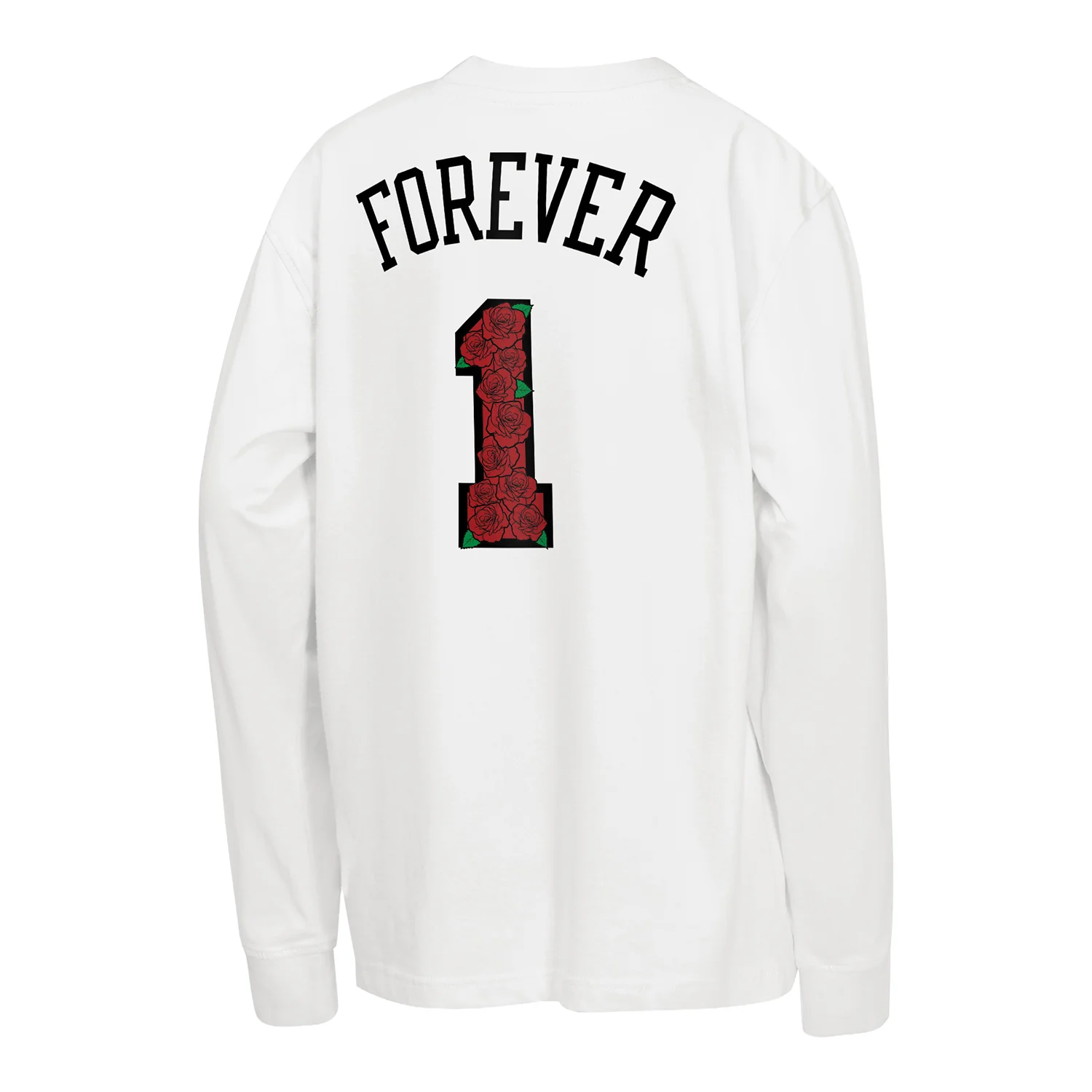 Youth Chicago Bulls Mitchell & Ness Derrick Rose Forever 1 Long Sleeve T-Shirt