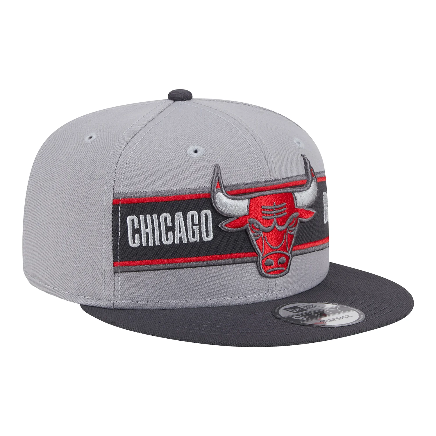 Youth Chicago Bulls New Era 2024 NBA Draft Grey Snapback