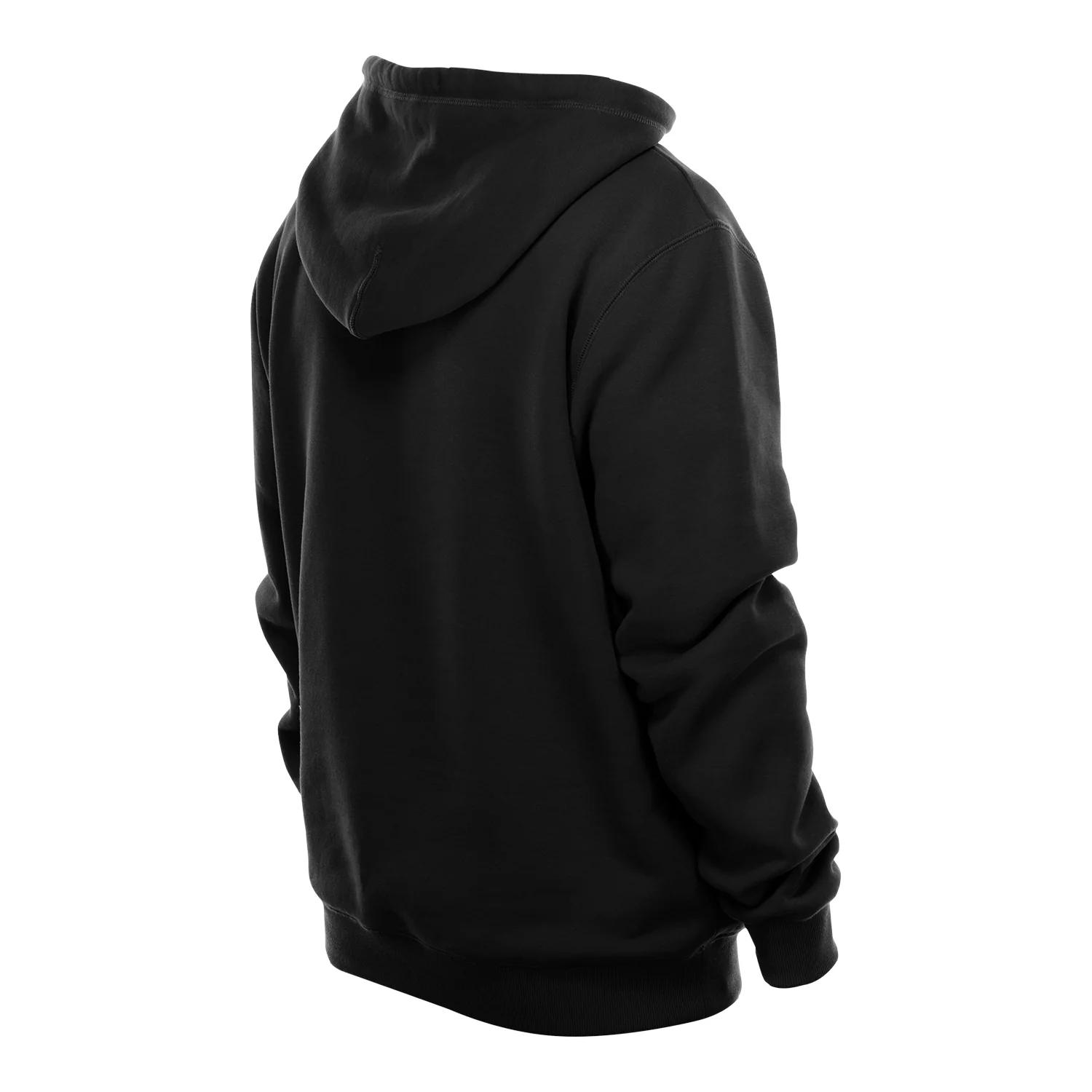 Chicago Bulls New Era Distressed Primary Logo Hooded Sweatshirt