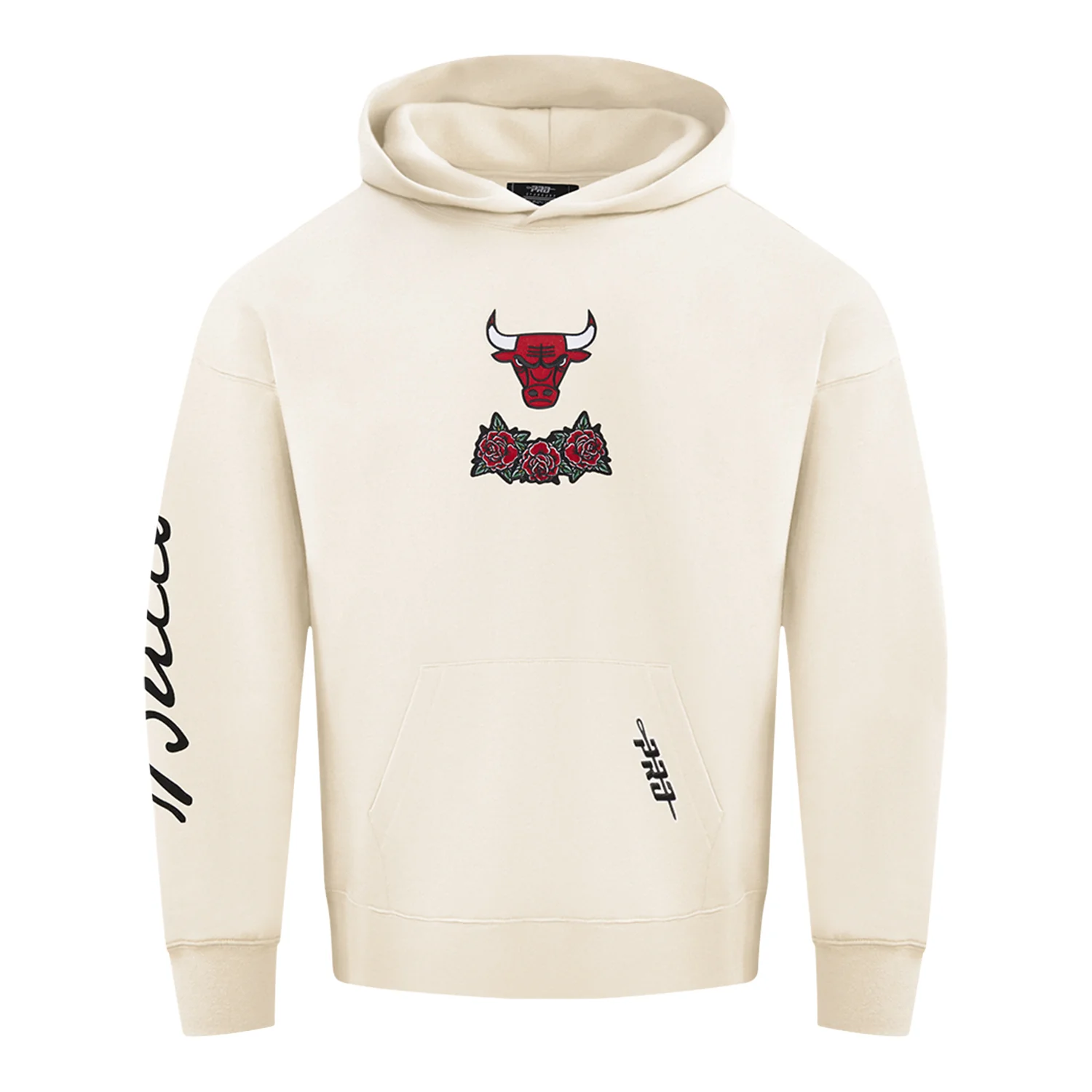 Chicago Bulls Pro Standard Fire And Roses Hooded Sweatshirt