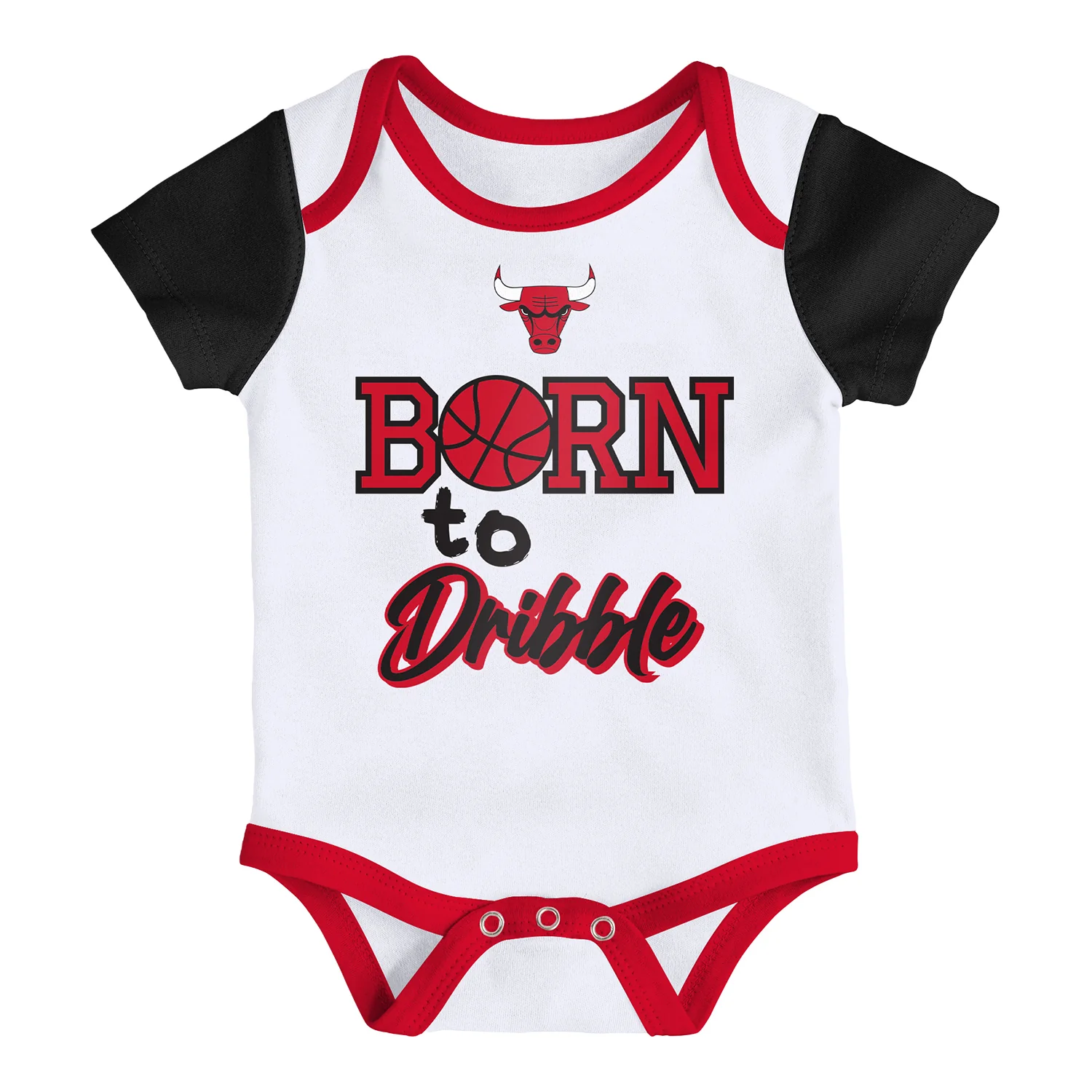 Infant Chicago Bulls 3-Pack Assorted Onesies