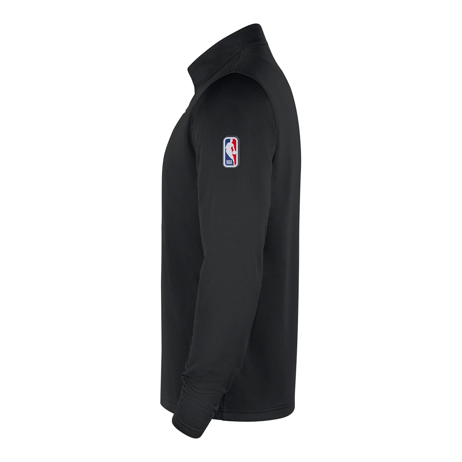 Chicago Bulls Nike Black Coach's 1/4 Zip Jacket