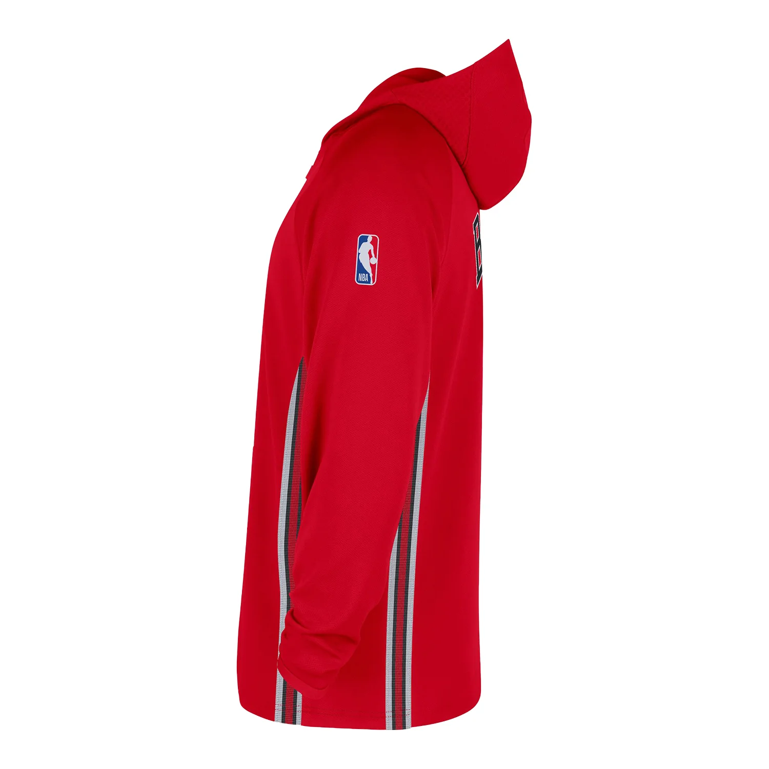 Chicago Bulls Nike Dri-Fit 1/4 Zip Hoodie