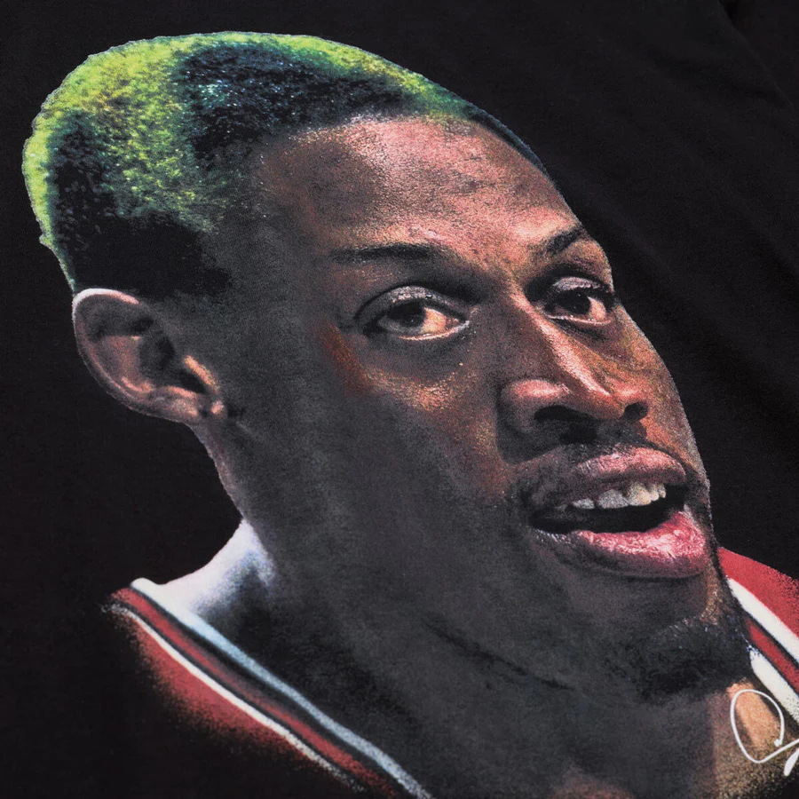 Chicago Bulls Mitchell & Ness Dennis Rodman Big Face Tee